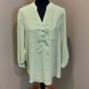 Jade Melody Tam Blouse Tunic Size‎ M